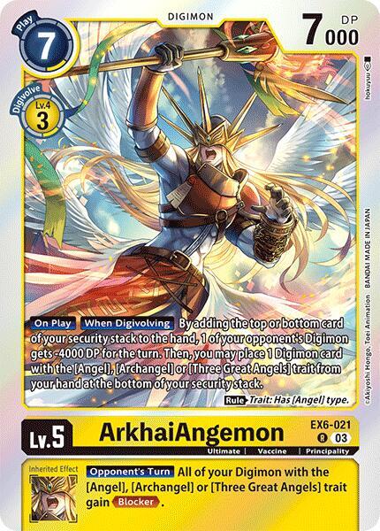 ArkhaiAngemon, Infernal Ascension EX6-021 R