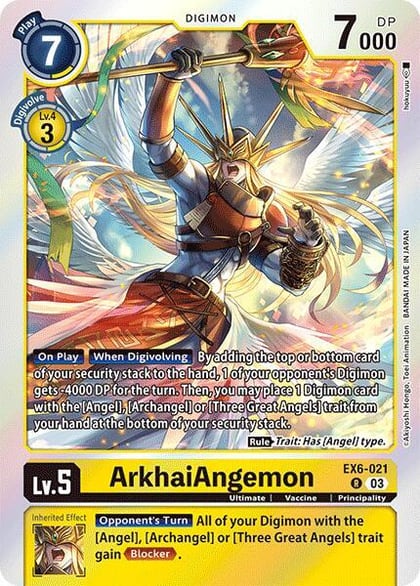 ArkhaiAngemon, Infernal Ascension EX6-021 R
