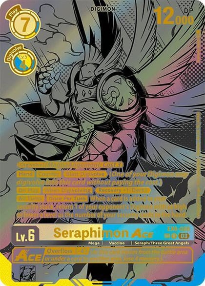 Seraphimon ACE (Textured), Infernal Ascension EX6-028 R