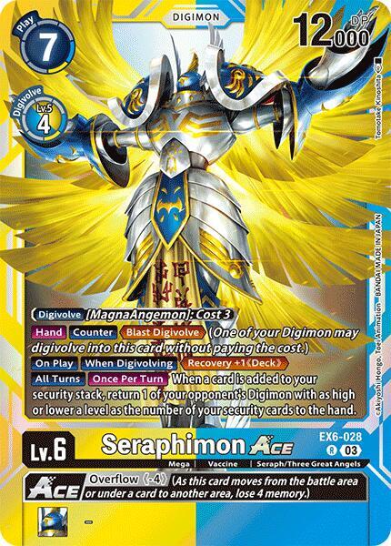 Seraphimon ACE, Infernal Ascension EX6-028 R