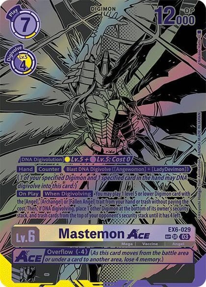 Mastemon ACE (Textured), Infernal Ascension EX6-029 SR