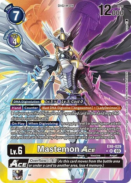 Mastemon ACE (Alternate Art), Infernal Ascension EX6-029 SR
