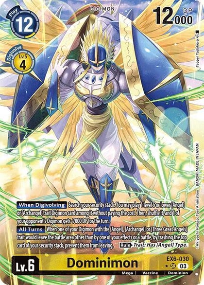 Dominimon (Alternate Art), Infernal Ascension EX6-030 SR