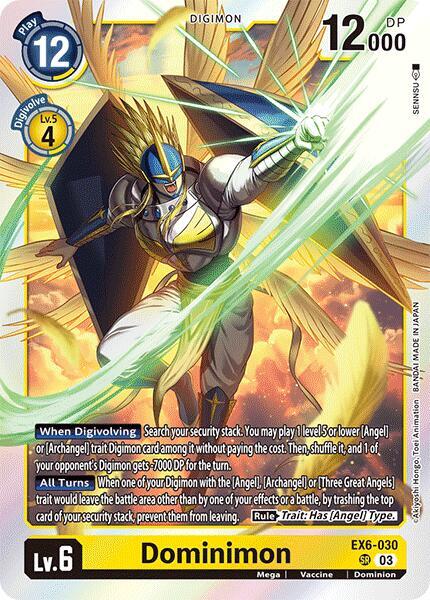 Dominimon, Infernal Ascension EX6-030 SR