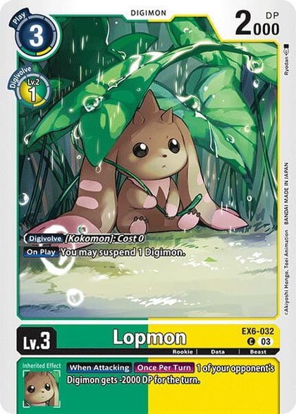 Lopmon, Infernal Ascension EX6-032 C