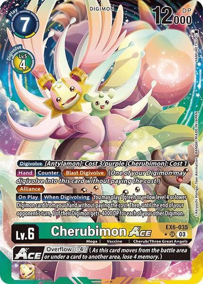 Cherubimon ACE (Alternate Art), Infernal Ascension EX6-035 SR