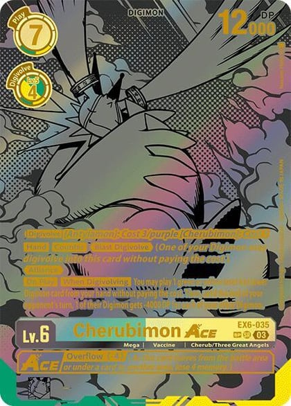 Cherubimon ACE (Textured), Infernal Ascension EX6-035 SR