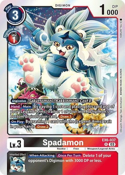 Spadamon, Infernal Ascension EX6-037 R