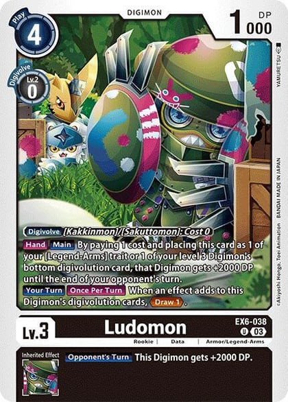 Ludomon, Infernal Ascension EX6-038 U