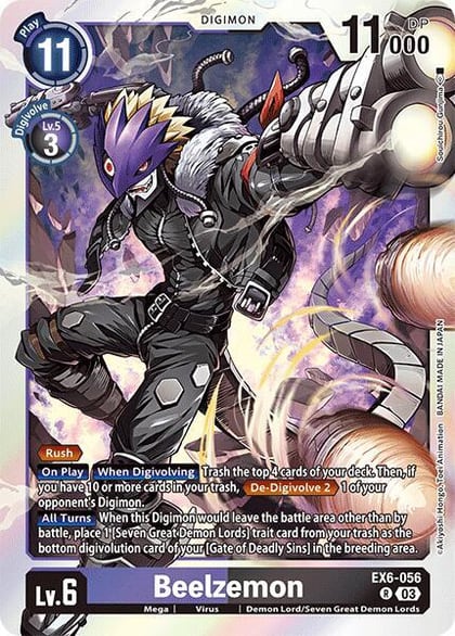 Beelzemon, Infernal Ascension EX6-056 R