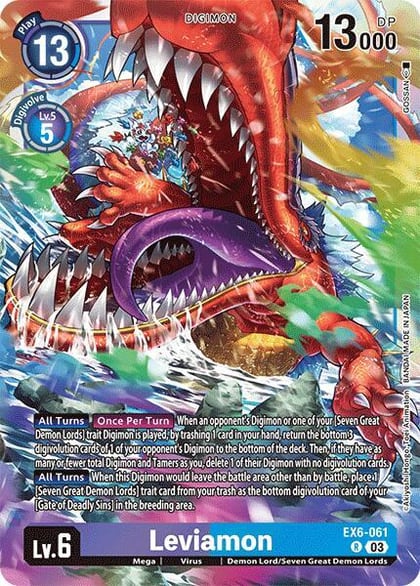 Leviamon, Infernal Ascension EX6-061 R