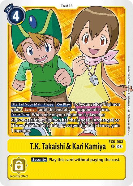 T.K. Takaishi & Kari Kamiya, Infernal Ascension EX6-063 U