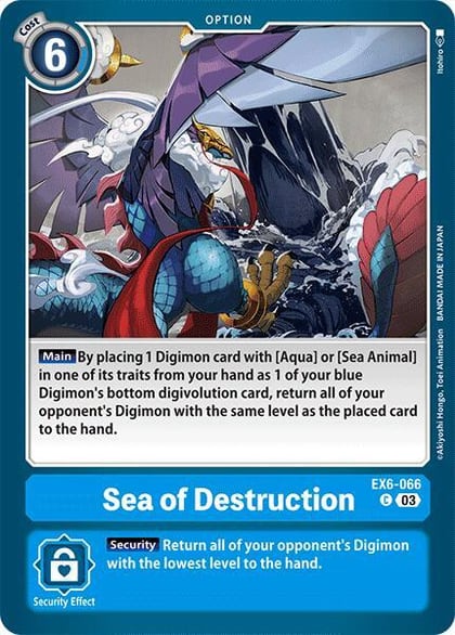 Sea of Destruction, Infernal Ascension EX6-066 C