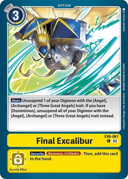 Final Excalibur, Infernal Ascension EX6-067 C