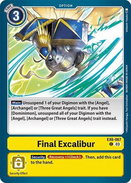 Final Excalibur, Infernal Ascension EX6-067 C