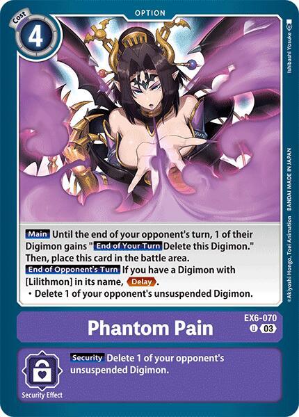 Phantom Pain, Infernal Ascension EX6-070 U
