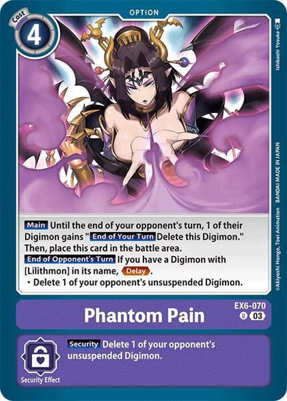 Phantom Pain, Infernal Ascension EX6-070 U