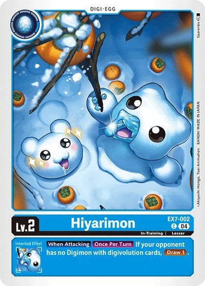 Hiyarimon, Digimon LIBERATOR EX7-002 C