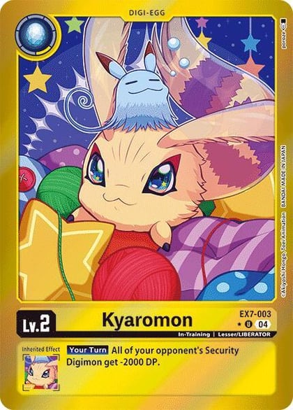 Kyaromon (Foil), Digimon LIBERATOR EX7-003 U