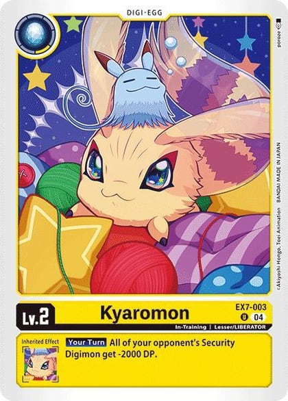 Kyaromon, Digimon LIBERATOR EX7-003 U