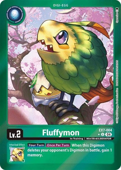 Fluffymon (Foil), Digimon LIBERATOR EX7-004 U