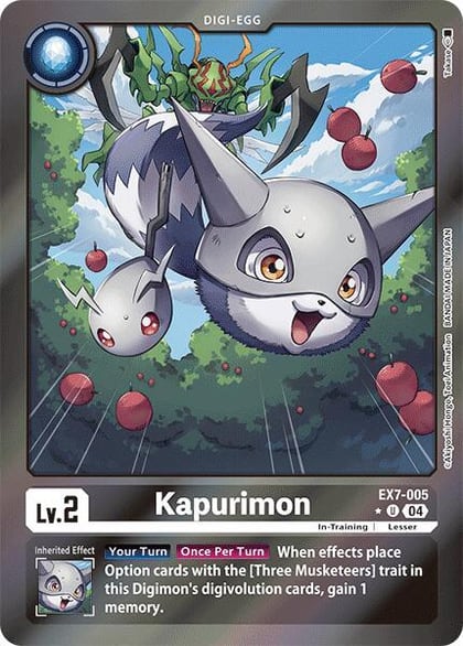 Kapurimon (Foil), Digimon LIBERATOR EX7-005 U