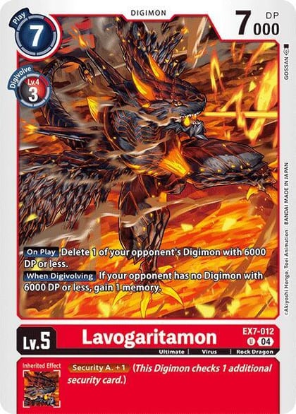 Lavogaritamon, Digimon LIBERATOR EX7-012 U
