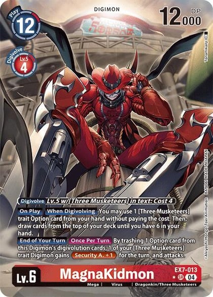 MagnaKidmon (Alternate Art), Digimon LIBERATOR EX7-013 SR
