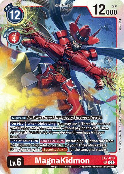 MagnaKidmon, Digimon LIBERATOR EX7-013 SR