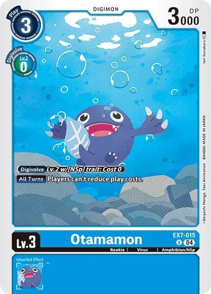 Otamamon, Digimon LIBERATOR EX7-015 U