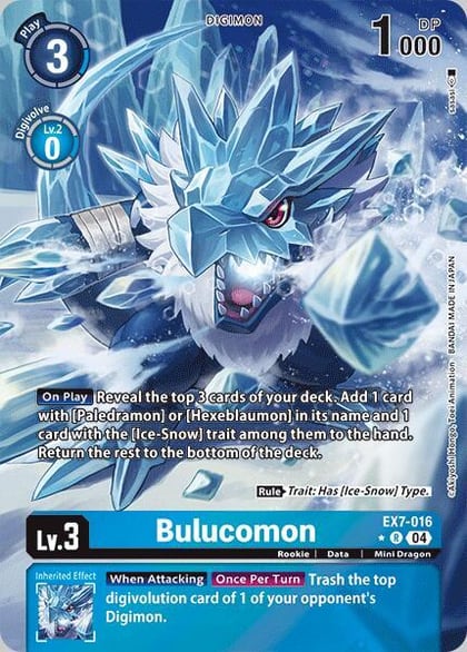 Bulucomon (Alternate Art), Digimon LIBERATOR EX7-016 R