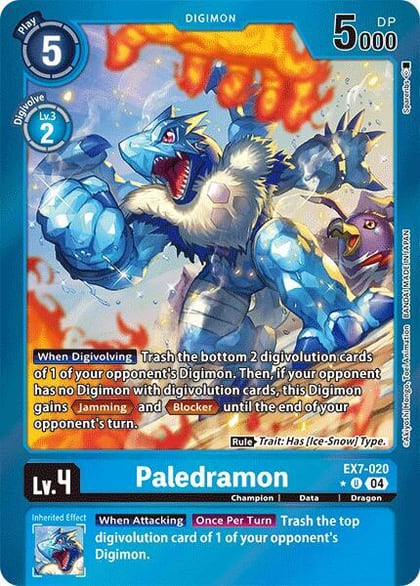 Paledramon (Foil), Digimon LIBERATOR EX7-020 U