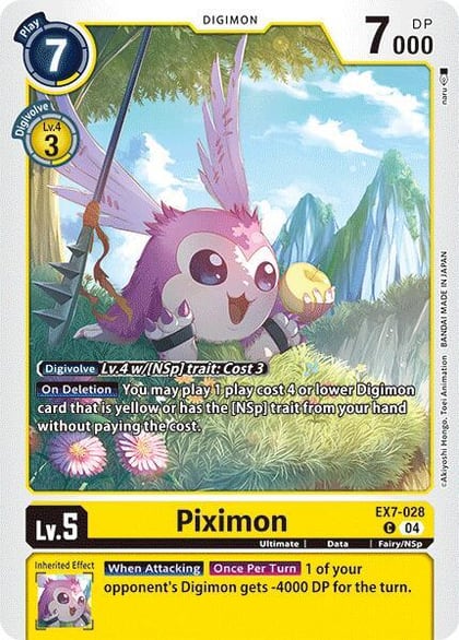 Piximon, Digimon LIBERATOR EX7-028 C