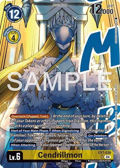 Cendrillmon (Digimon Liberator Debuggers Set), Digimon LIBERATOR EX7-030 SR