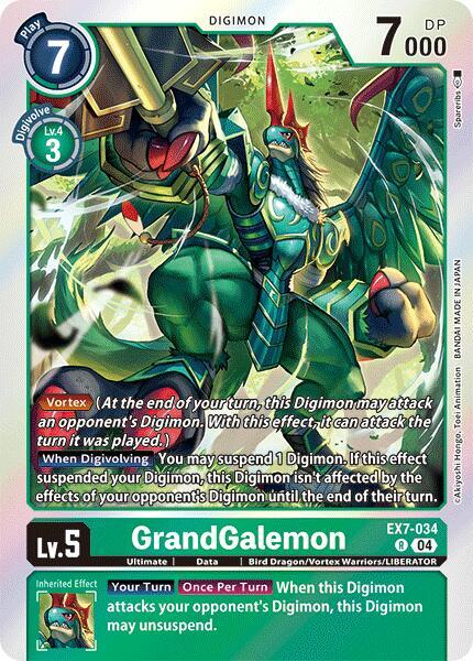 GrandGalemon, Digimon LIBERATOR EX7-034 R