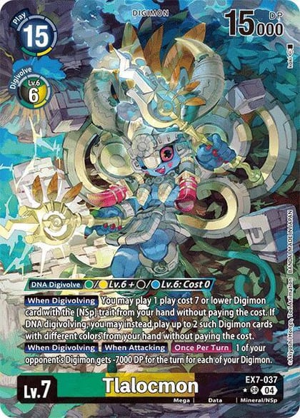 Tlalocmon (Alternate Art), Digimon LIBERATOR EX7-037 SR