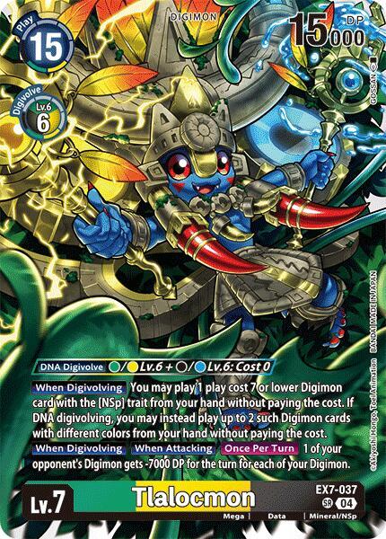 Tlalocmon, Digimon LIBERATOR EX7-037 SR