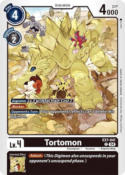 Tortomon, Digimon LIBERATOR EX7-041 C