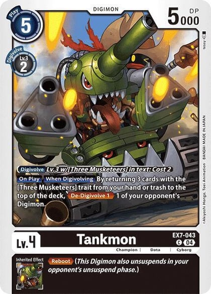 Tankmon, Digimon LIBERATOR EX7-043 C