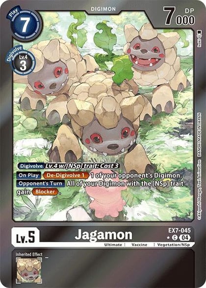 Jagamon (Foil), Digimon LIBERATOR EX7-045 C
