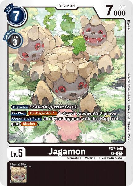 Jagamon, Digimon LIBERATOR EX7-045 C