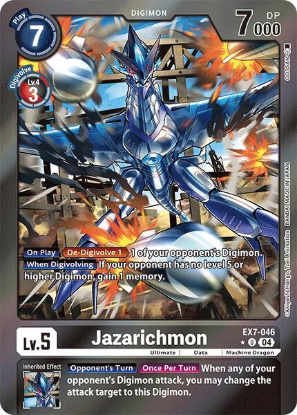 Jazarichmon (Foil), Digimon LIBERATOR EX7-046 UC