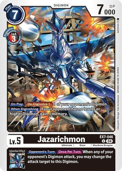 Jazarichmon, Digimon LIBERATOR EX7-046 UC