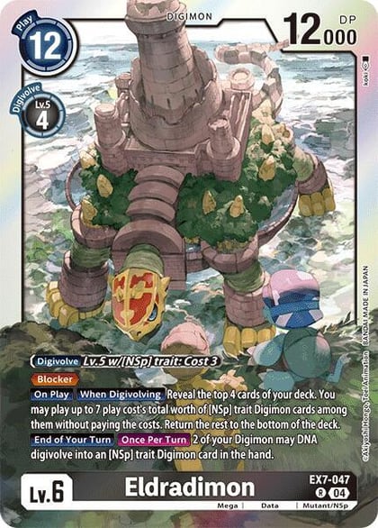 Eldradimon, Digimon LIBERATOR EX7-047 R
