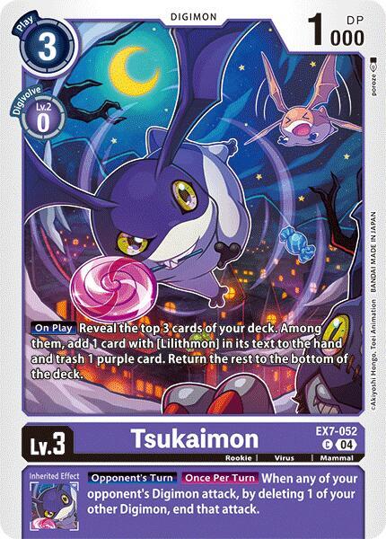 Tsukaimon, Digimon LIBERATOR EX7-052 C