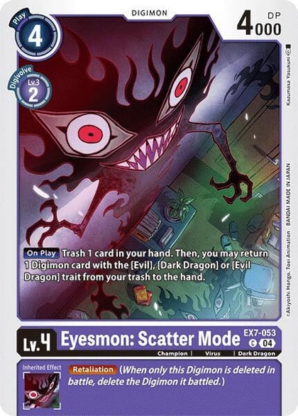 Eyesmon: Scatter Mode, Digimon LIBERATOR EX7-053 C