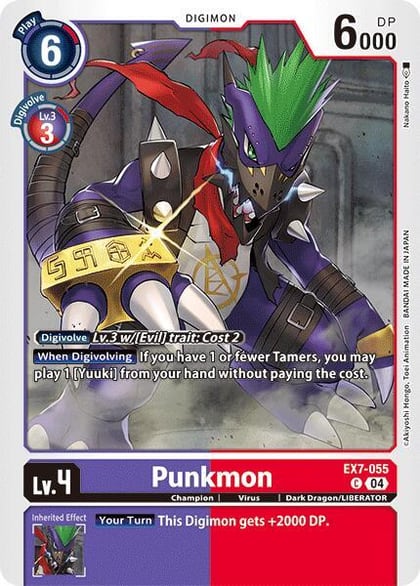 Punkmon, Digimon LIBERATOR EX7-055 C