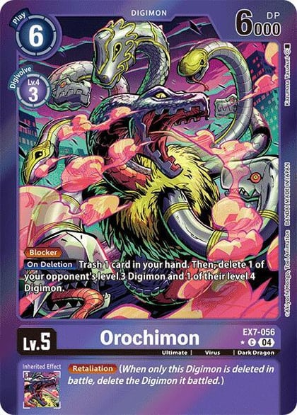 Orochimon (Foil), Digimon LIBERATOR EX7-056 C