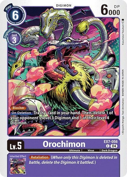 Orochimon, Digimon LIBERATOR EX7-056 C