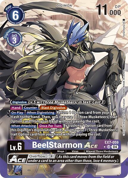 BeelStarmon ACE (Alternate Art), Digimon LIBERATOR EX7-059 SR